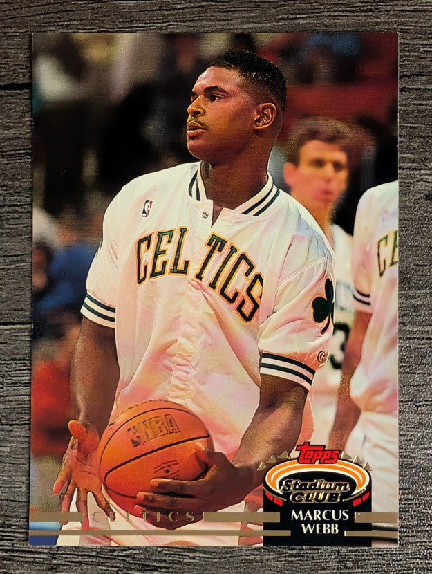 1992-93 Stadium Club #307 Marcus Webb RC