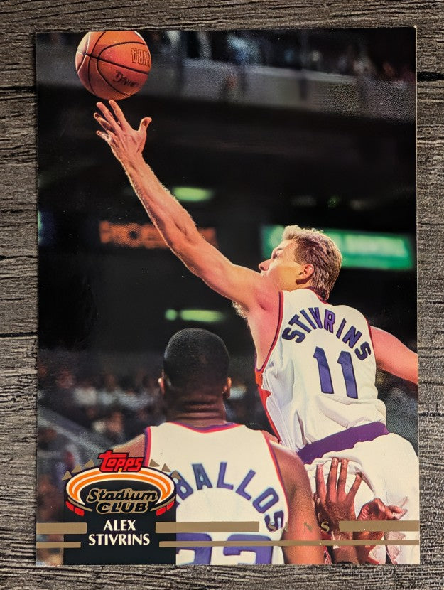 1992-93 Stadium Club #312 Alex Stivrins RC