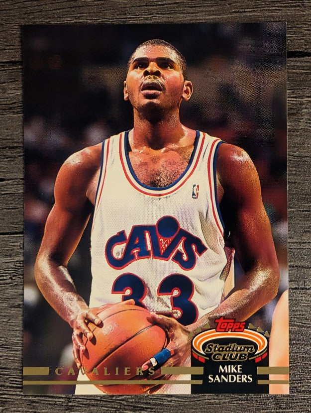1992-93 Stadium Club #315 Mike Sanders