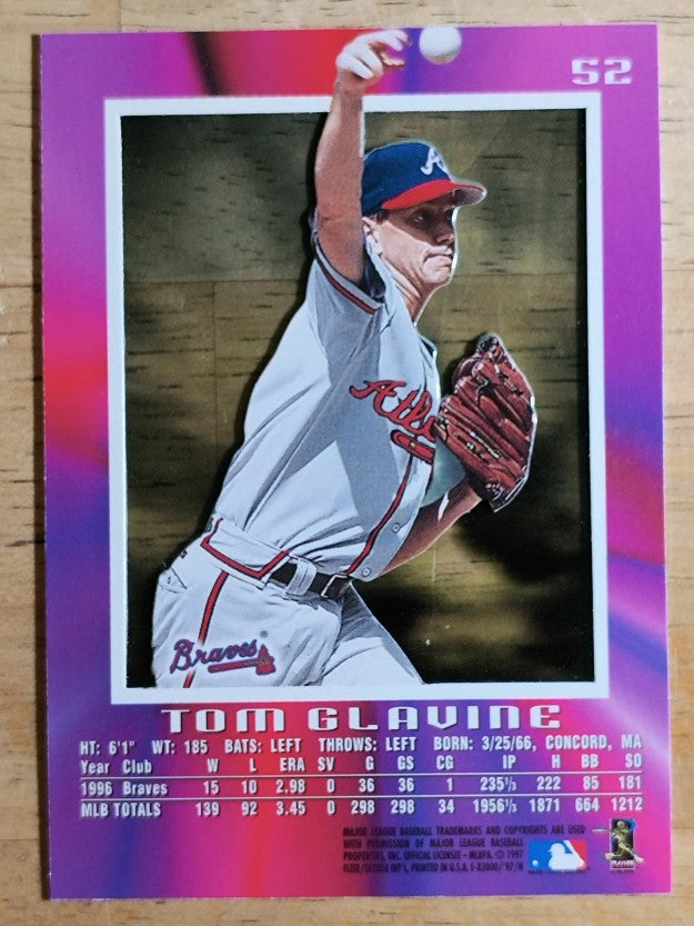 1997 E-X2000 #52 Tom Glavine