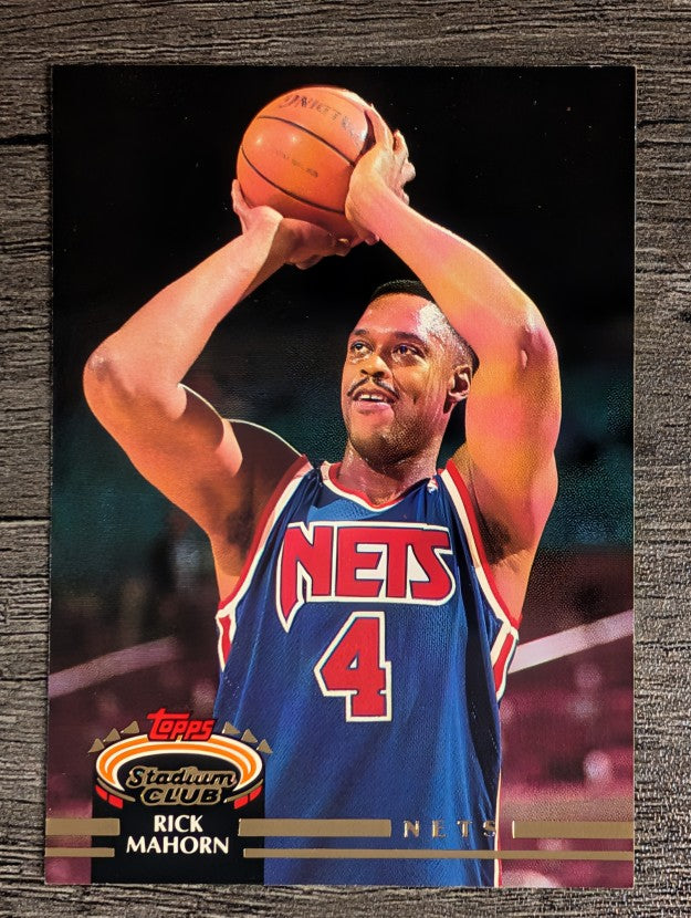 1992-93 Stadium Club #324 Rick Mahorn