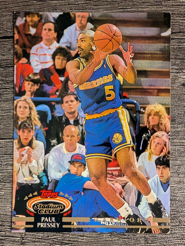 1992-93 Stadium Club #326 Paul Pressey