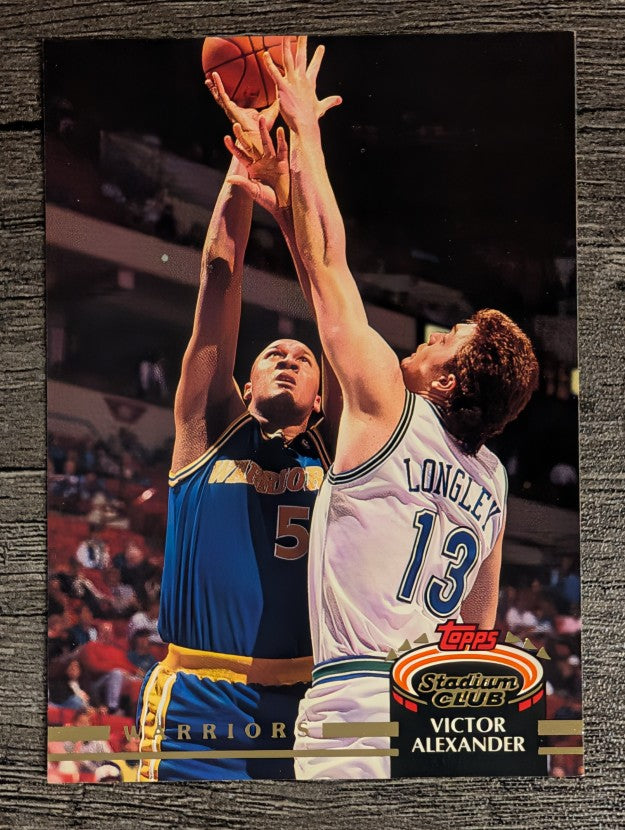 1992-93 Stadium Club #348 Victor Alexander