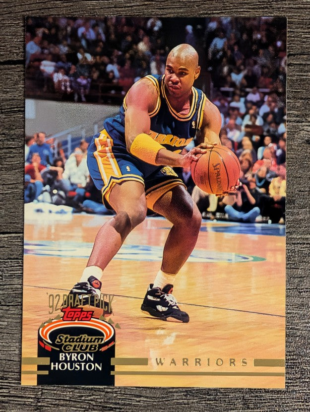 1992-93 Stadium Club #350 Byron Houston RC