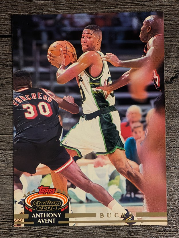 1992-93 Stadium Club #352 Anthony Avent RC