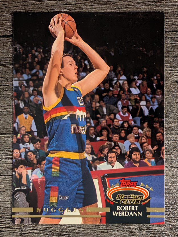 1992-93 Stadium Club #363 Robert Werdann RC