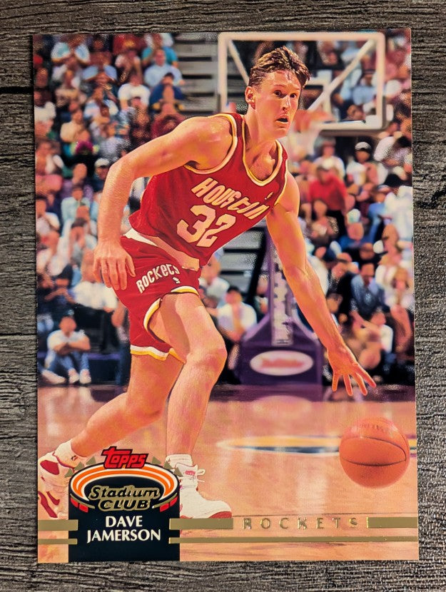 1992-93 Stadium Club #366 Dave Jamerson