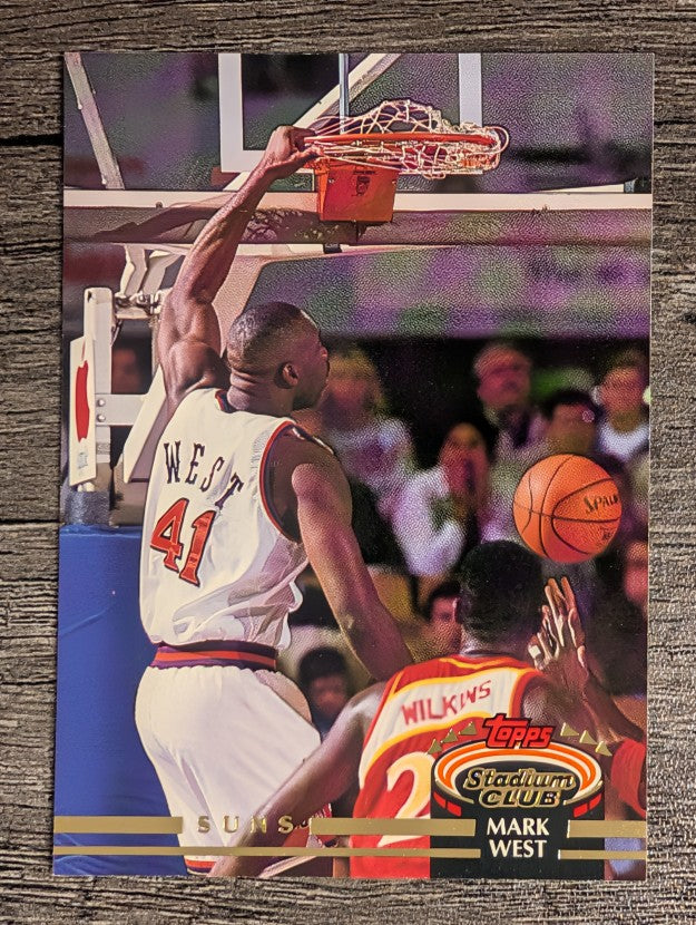 1992-93 Stadium Club #377 Mark West