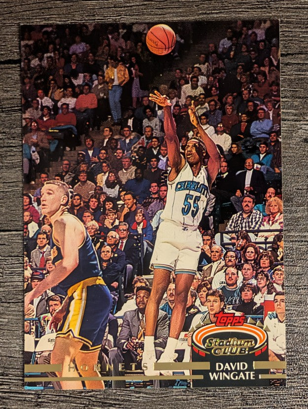 1992-93 Stadium Club #378 David Wingate