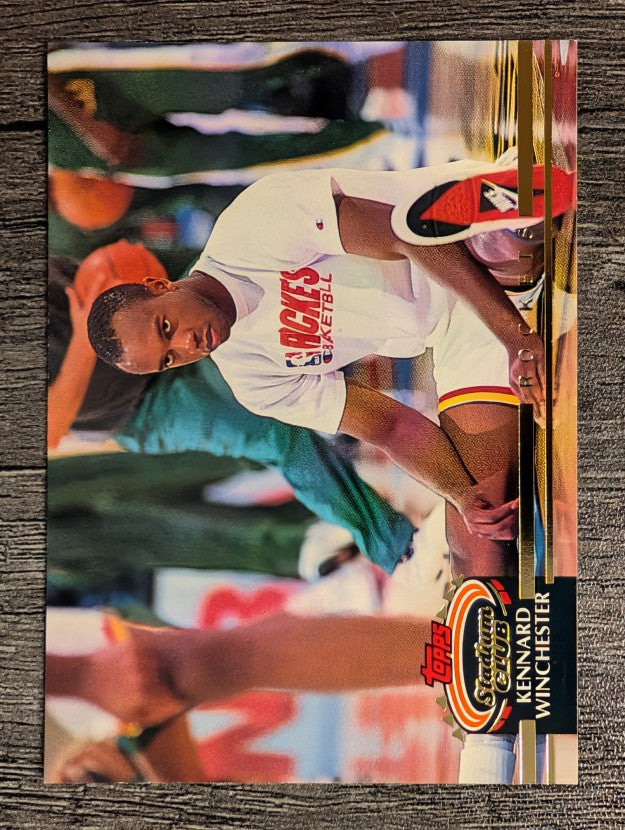 1992-93 Stadium Club #381 Kennard Winchester