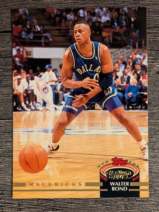 1992-93 Stadium Club #382 Walter Bond RC