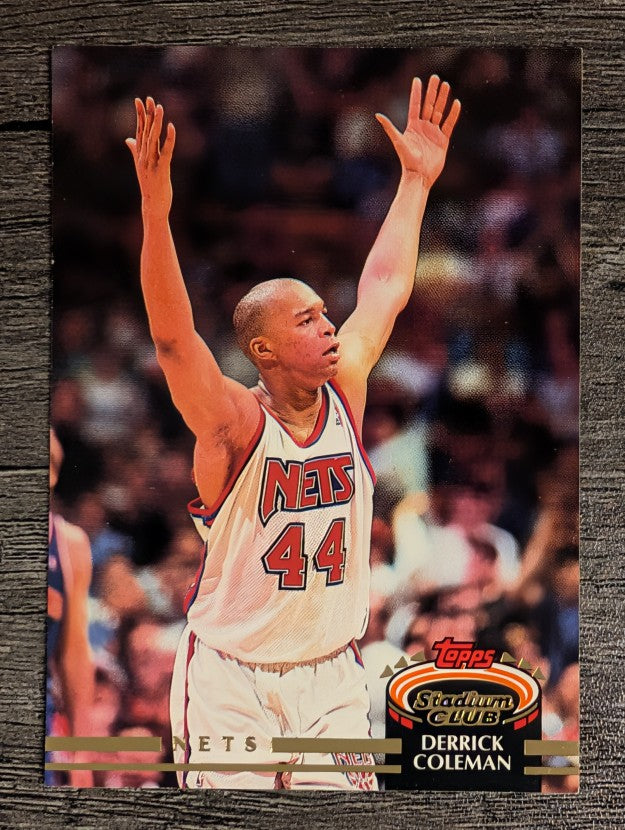 1992-93 Stadium Club #384 Derrick Coleman
