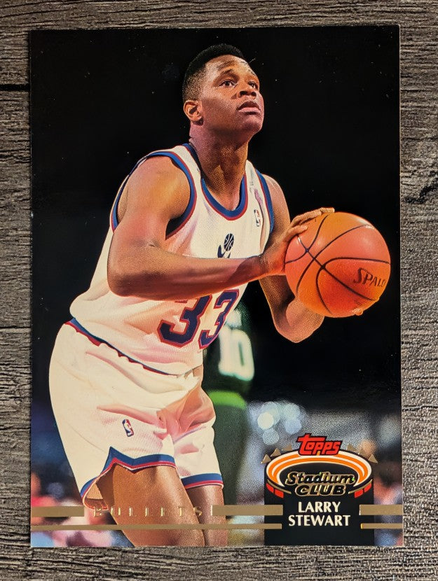 1992-93 Stadium Club #394 Larry Stewart