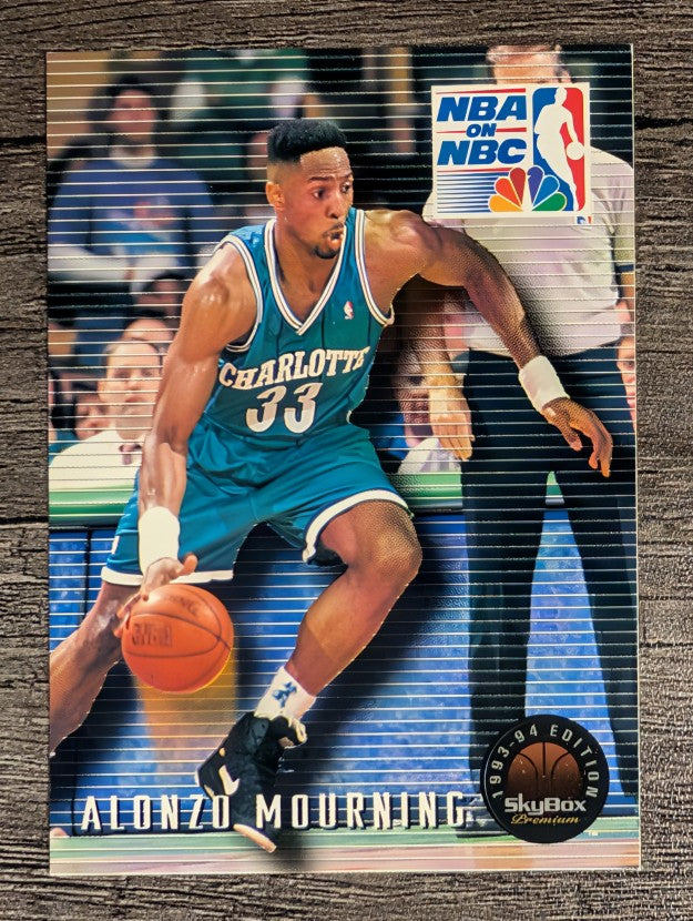 1993-94 SkyBox Premium #5 Alonzo Mourning PO