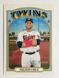 2021 Topps Heritage #307 Nelson Cruz