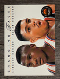 1993-94 SkyBox Premium #299 Lindsey Hunter CF/Allan Houston