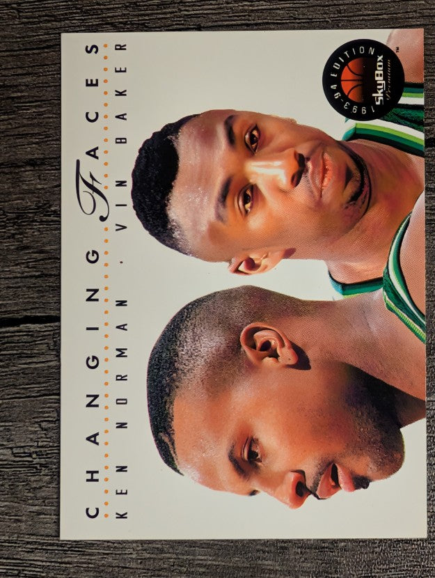 1993-94 SkyBox Premium #306 Ken Norman CF/Vin Baker