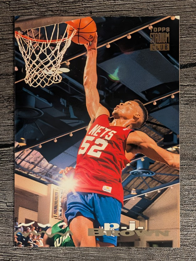 1993-94 Stadium Club #18 P.J. Brown RC