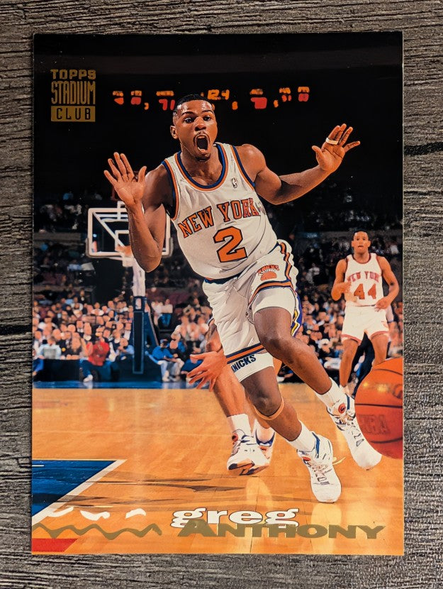 1993-94 Stadium Club #34 Greg Anthony