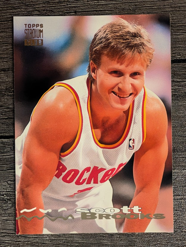 1993-94 Stadium Club #37 Scott Brooks