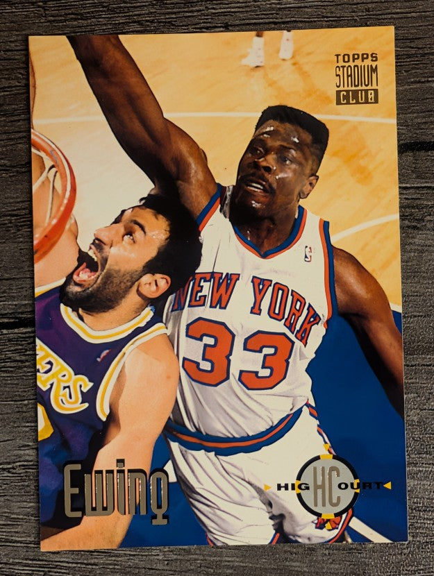 1993-94 Stadium Club #68 Patrick Ewing HC