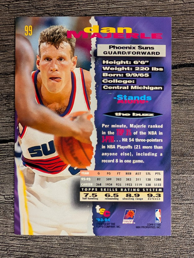 1993-94 Stadium Club #99 Dan Majerle