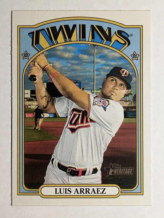 2021 Topps Heritage #322 Luis Arraez