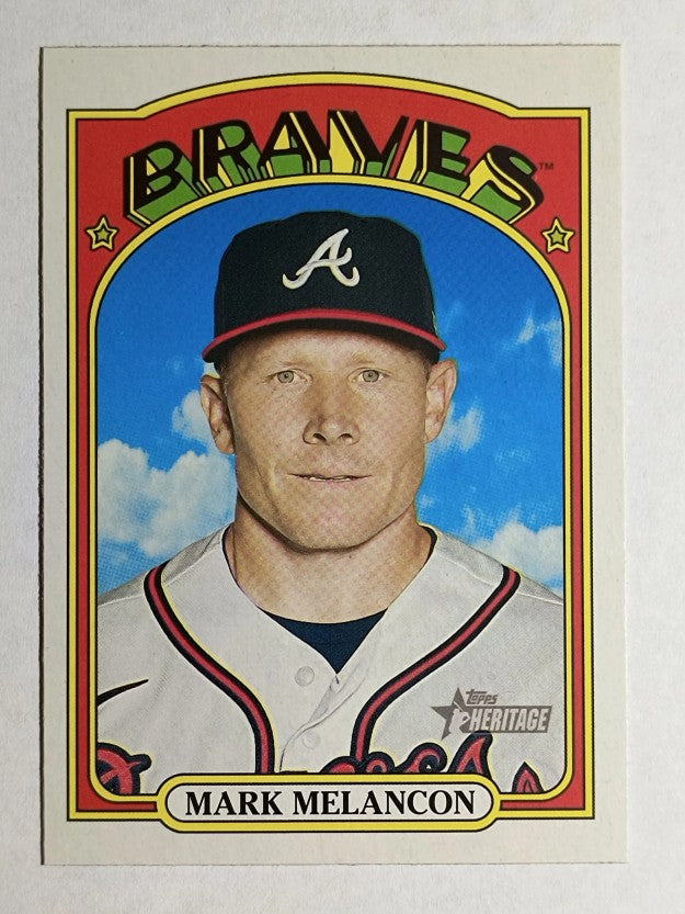 2021 Topps Heritage #324 Mark Melancon