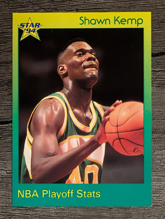 1993-94 Star #20 Shawn Kemp/NBA Playoff Stats