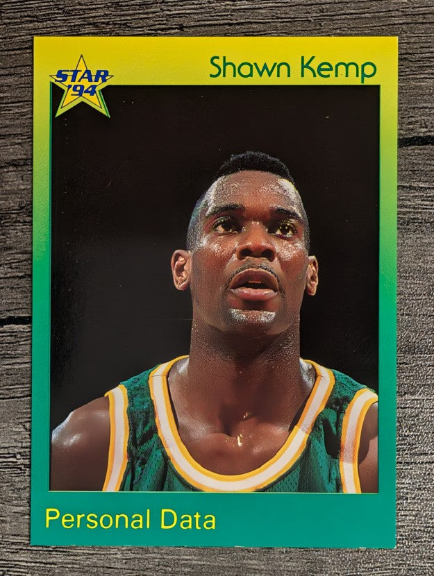 1993-94 Star #85 Shawn Kemp/Personal Data