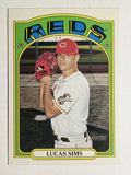 2021 Topps Heritage #327 Lucas Sims