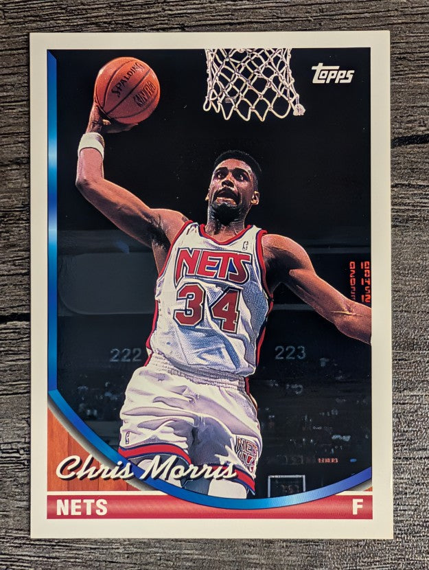 1993-94 Topps #8 Chris Morris