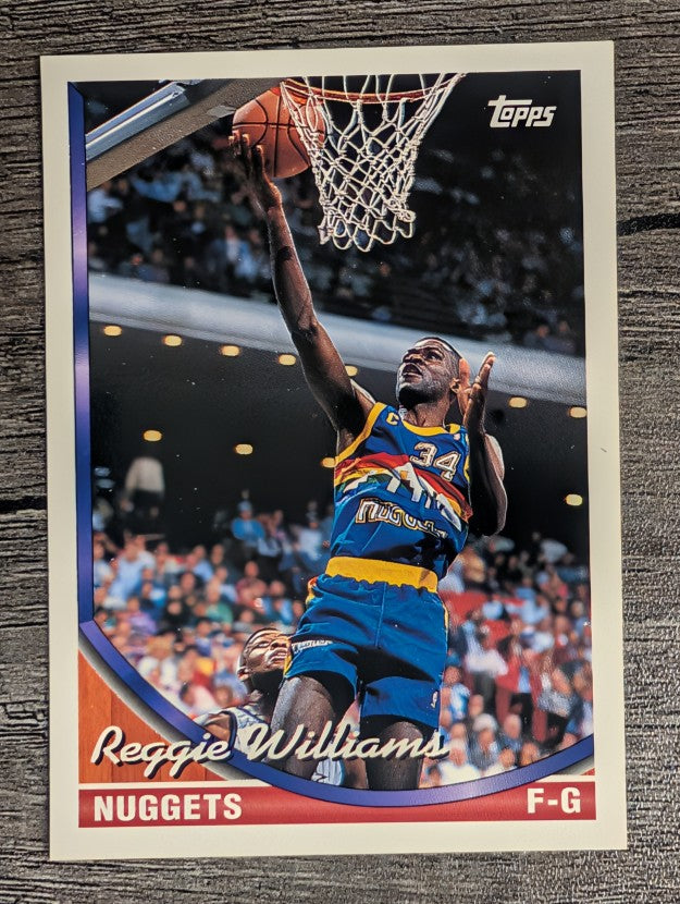 1993-94 Topps #83 Reggie Williams