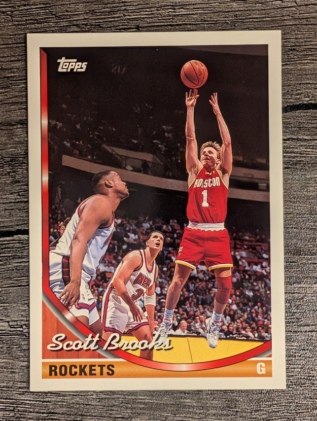 1993-94 Topps #107 Scott Brooks