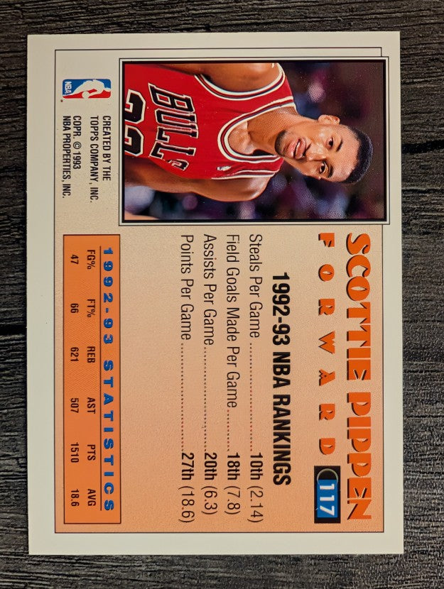 1993-94 Topps #117 Scottie Pippen AS