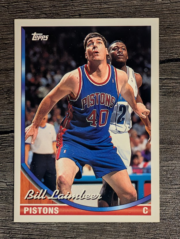 1993-94 Topps #147 Bill Laimbeer