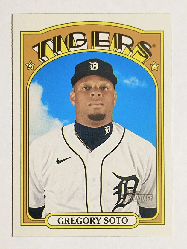 2021 Topps Heritage #329 Gregory Soto