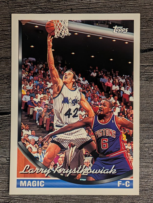 1993-94 Topps #214 Larry Krystkowiak