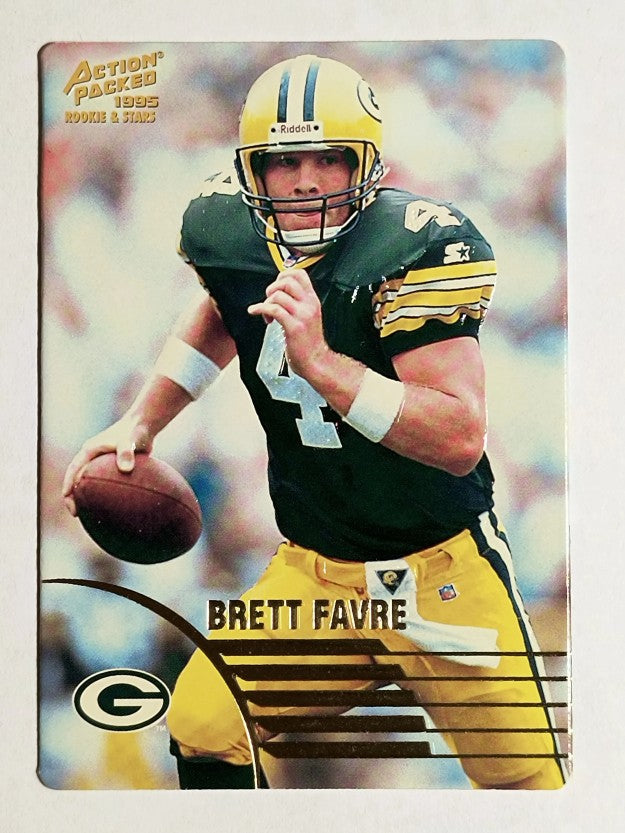 1995 Action Packed Rookies/Stars #60 Brett Favre