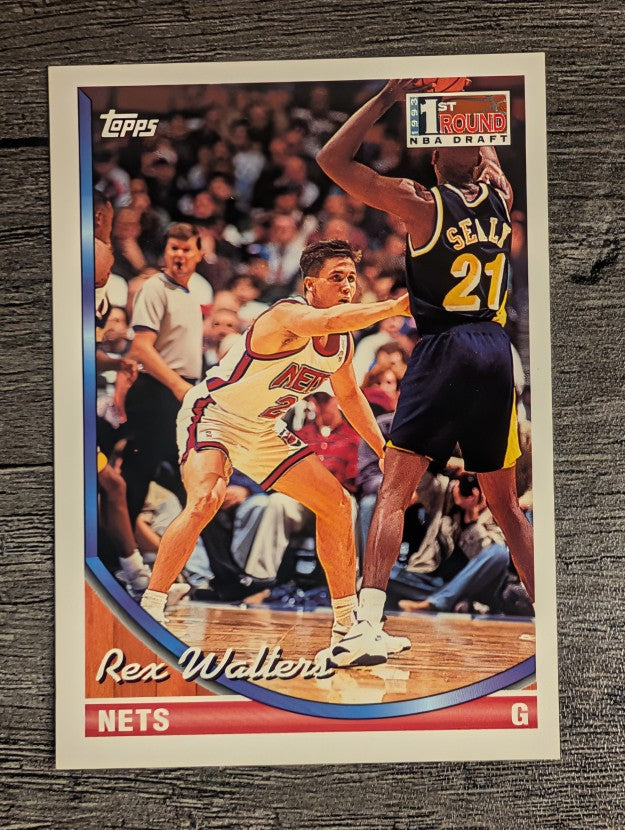 1993-94 Topps #359 Rex Walters