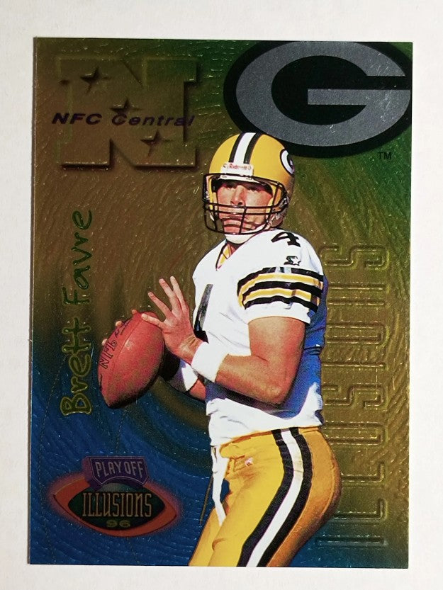 1996 Playoff Illusions #100 Brett Favre