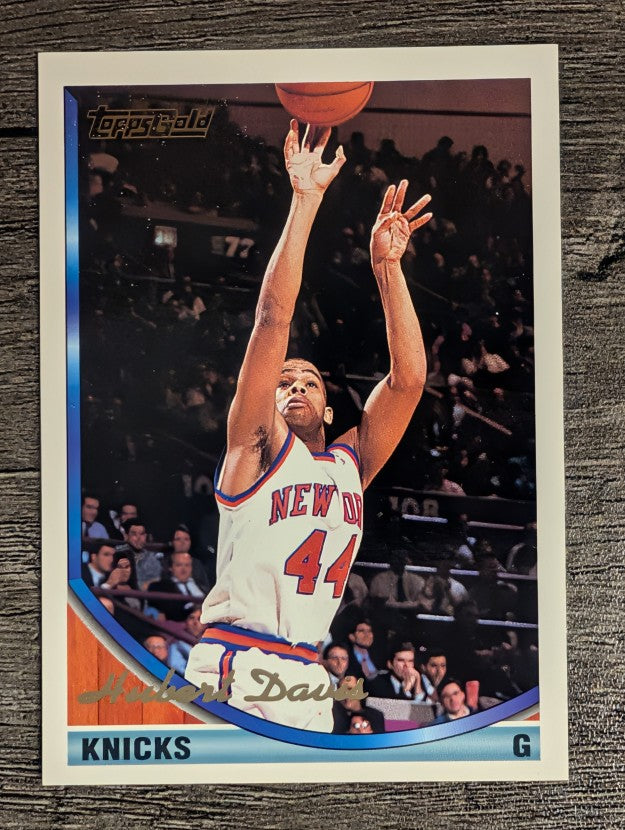 1993-94 Topps Gold #365 Hubert Davis