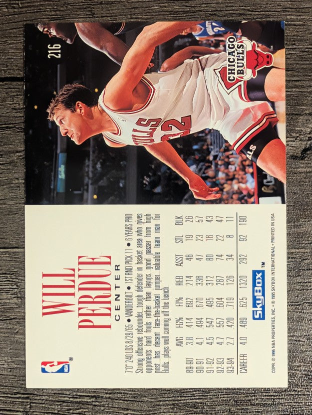 1994-95 SkyBox Premium #216 Will Perdue