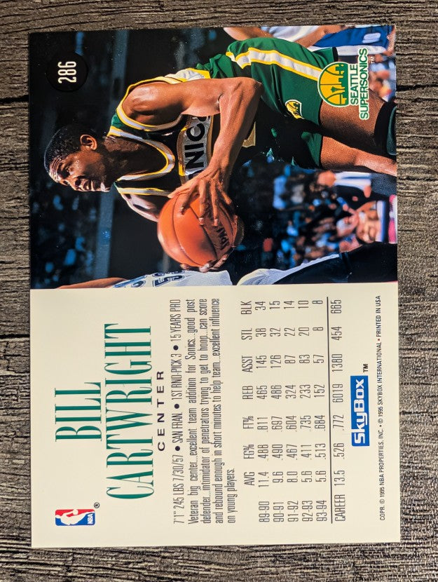 1994-95 SkyBox Premium #286 Bill Cartwright