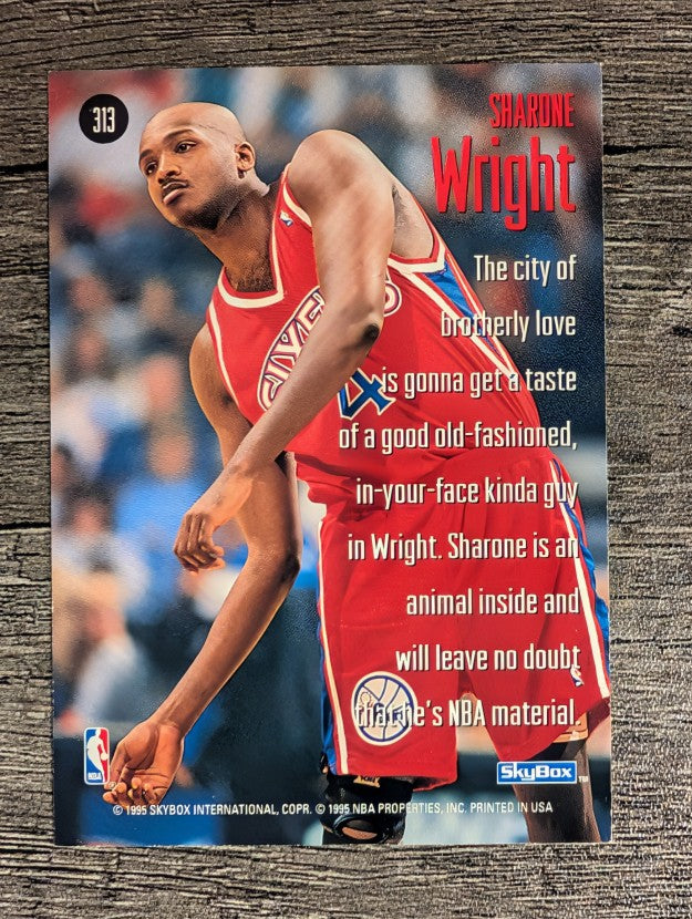 1994-95 SkyBox Premium #313 Sharone Wright SSL