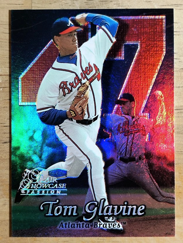 1999 Flair Showcase Row 2 #53 Tom Glavine
