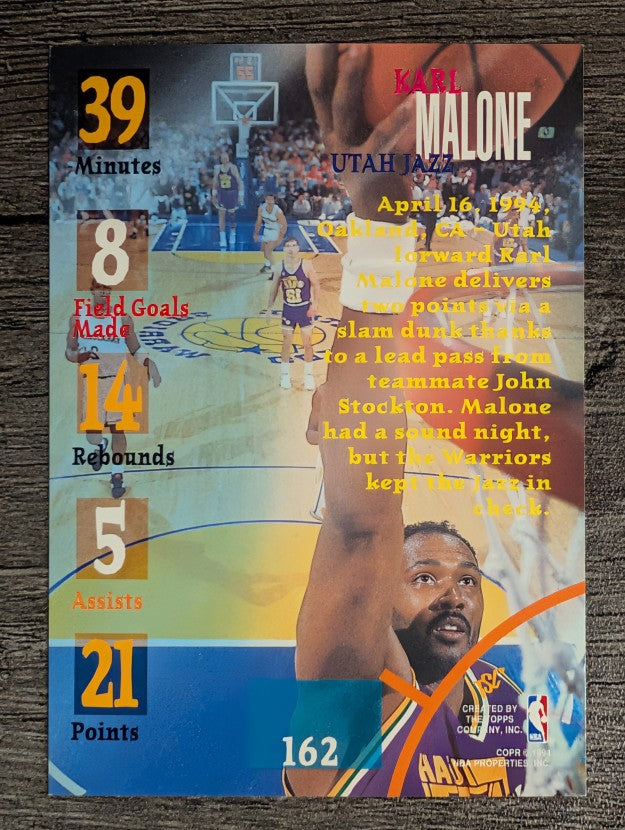 1994-95 Stadium Club #162 Karl Malone TTG