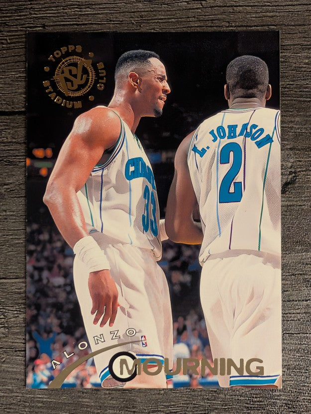 1994-95 Stadium Club #167 Alonzo Mourning
