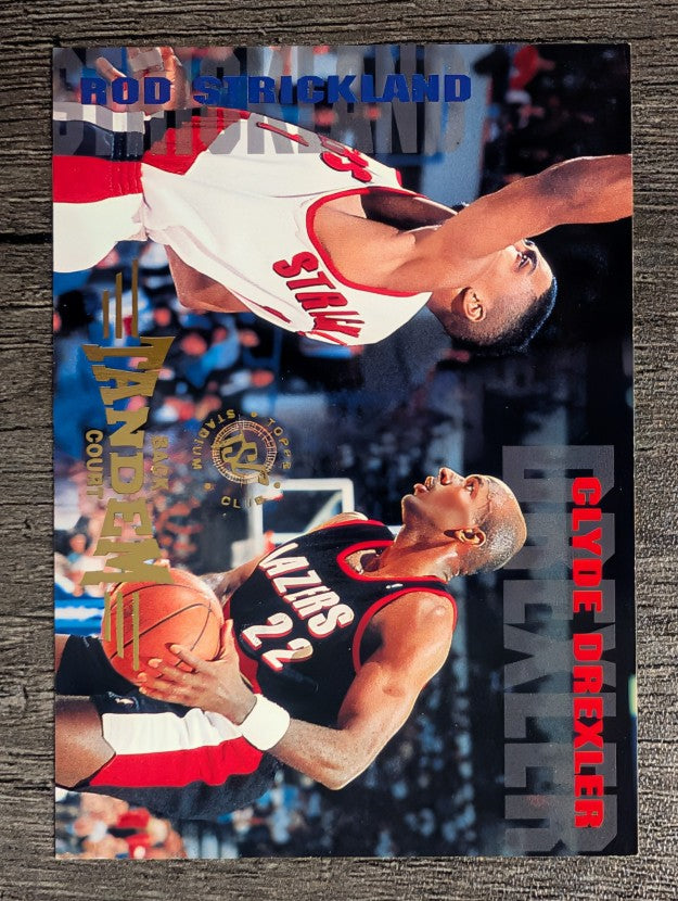 1994-95 Stadium Club #227 Rod Strickland BCT/Clyde Drexler