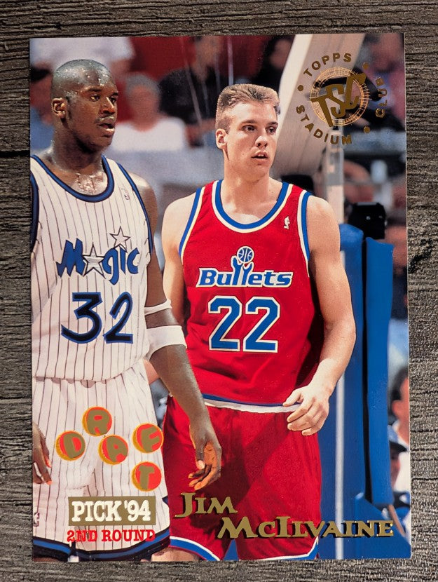 1994-95 Stadium Club #318 Jim McIlvaine RC
